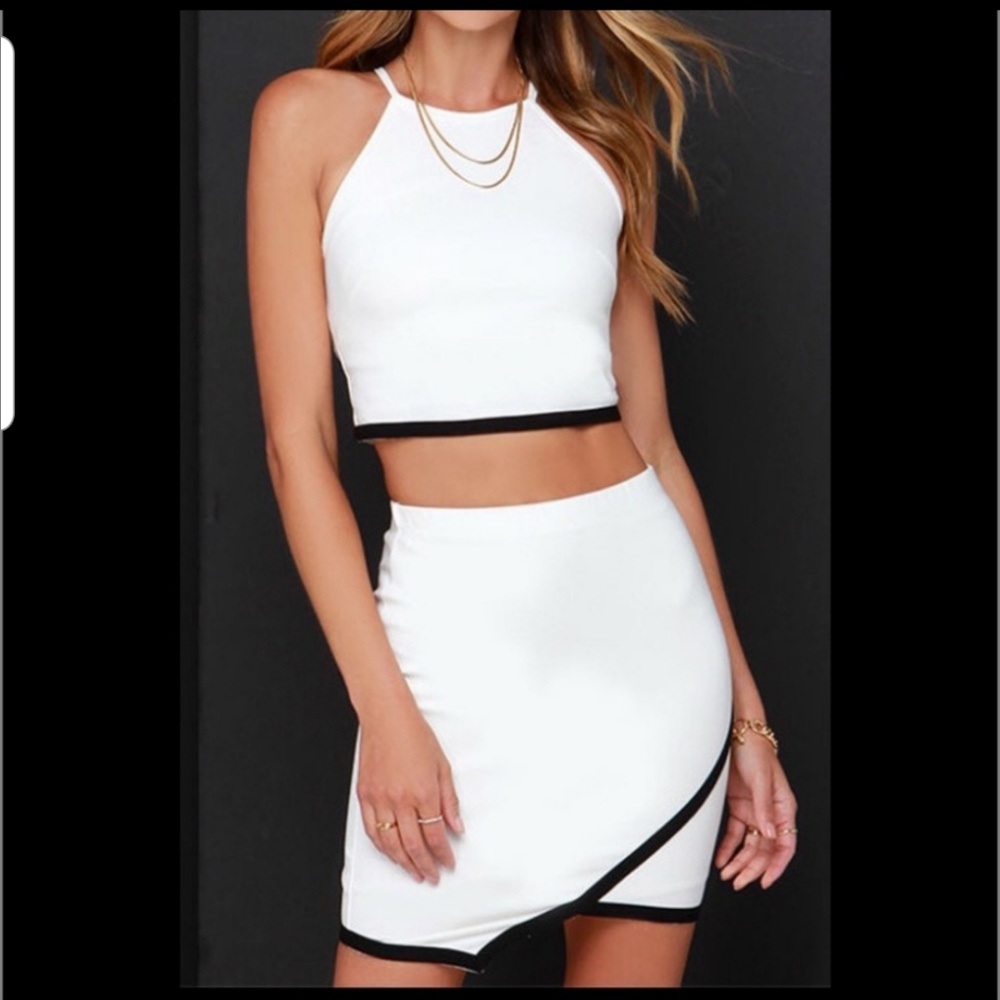2 piece skirt set